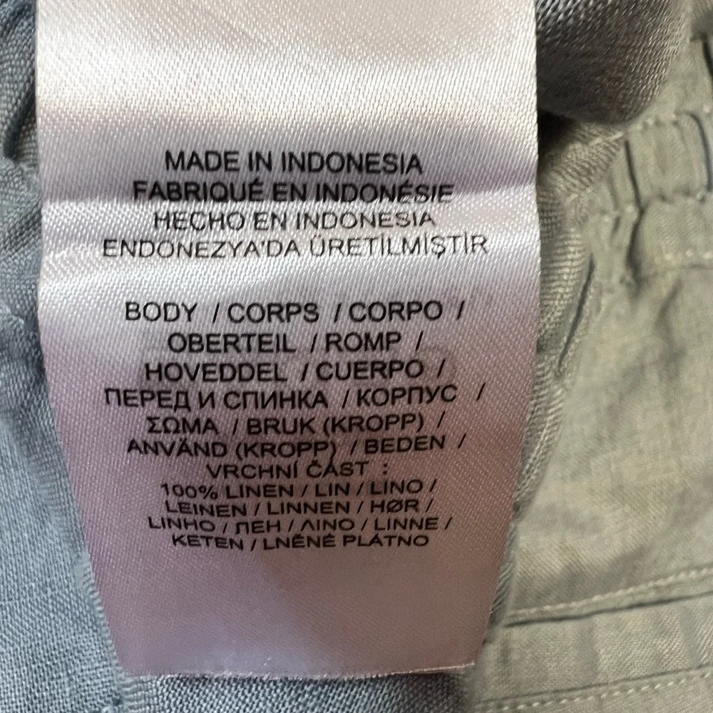 Ralph Lauren Black Label  Linen Shorts Size 14. NWOT - Picture 6 of 6